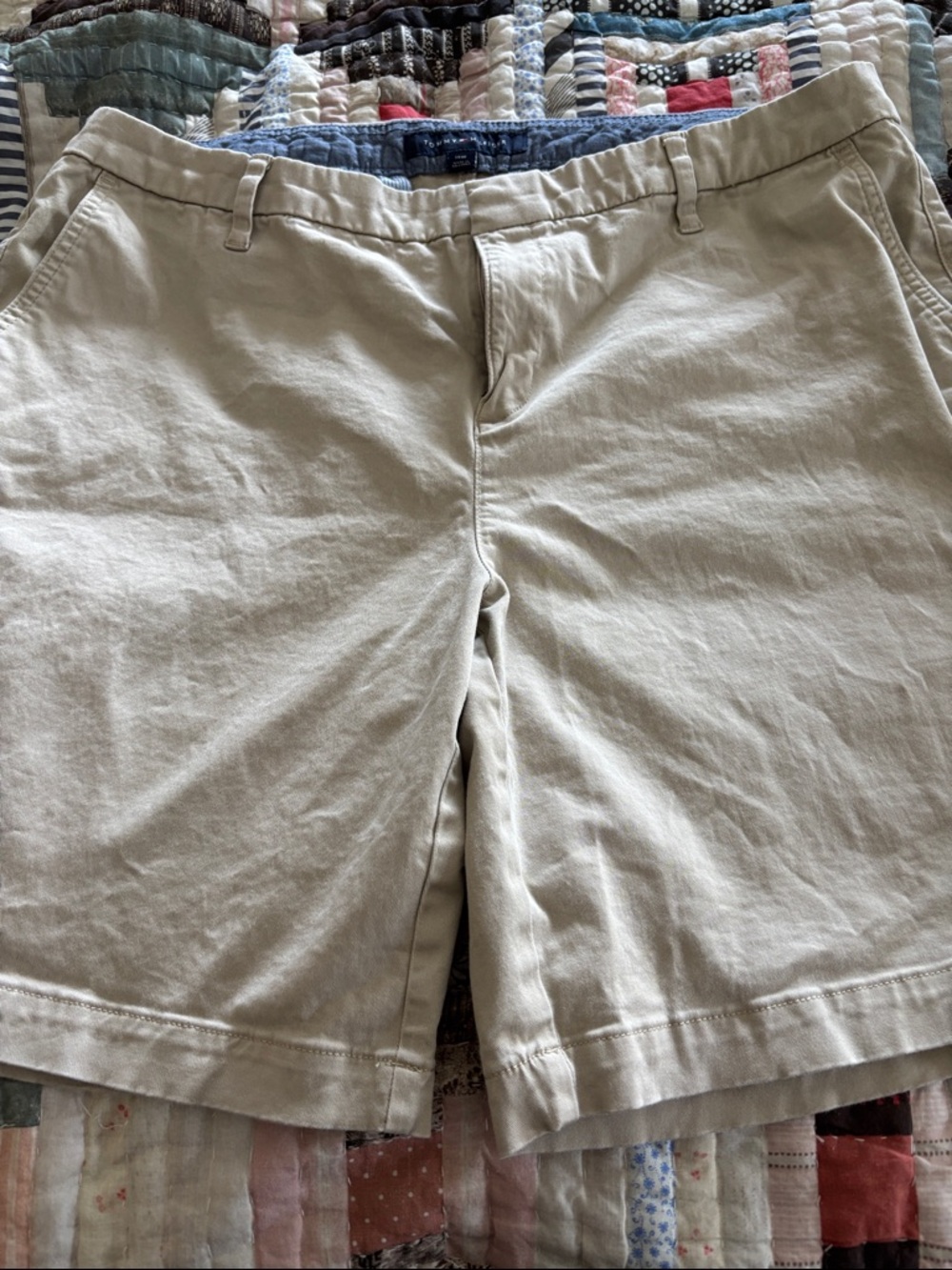 Tommy Hilfiger Beige Women's Bermuda Shorts